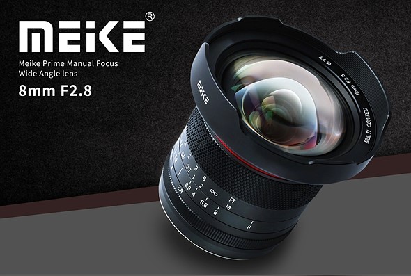 meike annonce un objectif 8 mm f2 8 a 399 pour les systemes dappareils photo micro four thirds revue de la photographie numerique