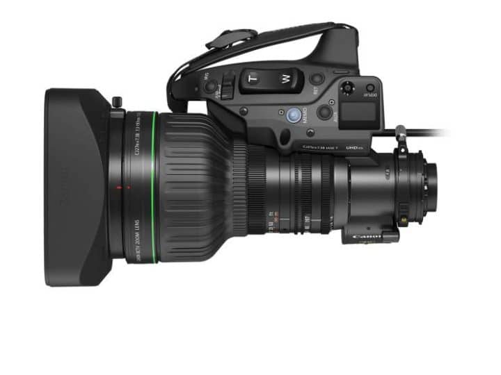 Canon annonce un objectif zoom de diffusion portable 27x et une unité de commande numérique de nouvelle génération